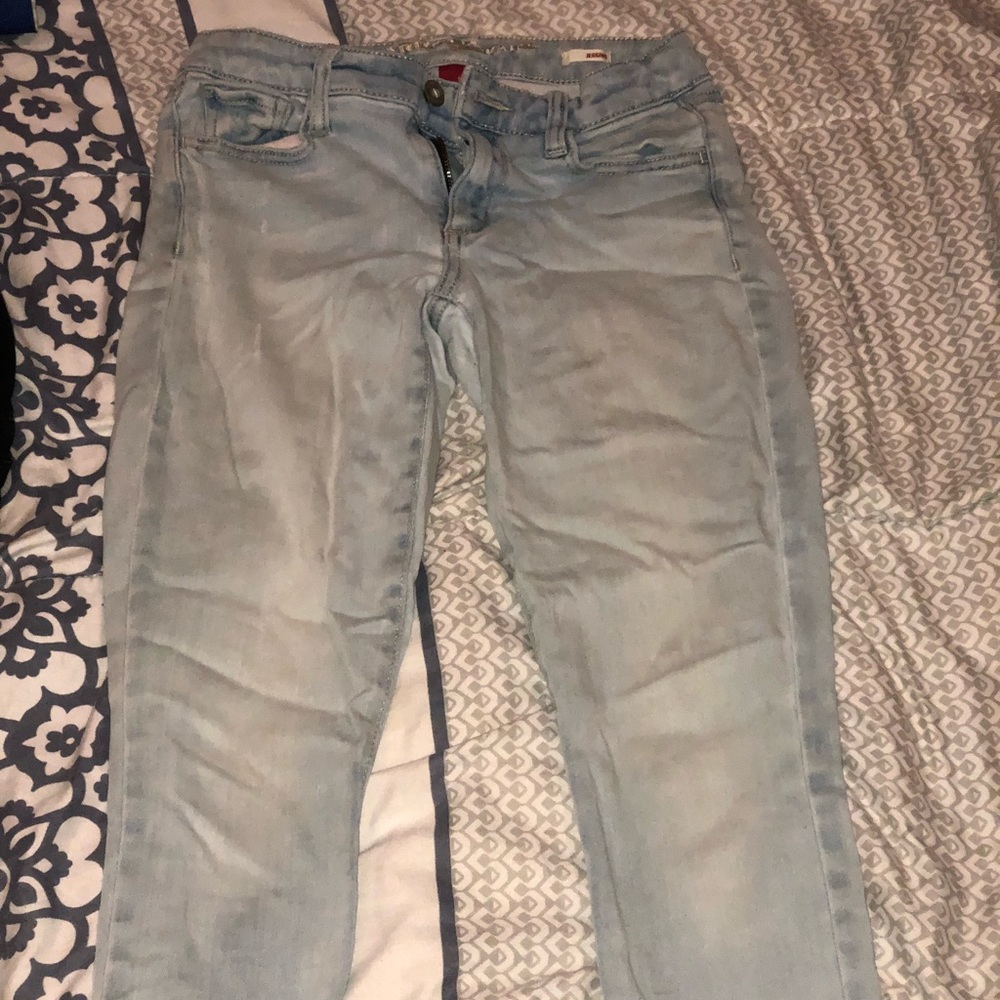Light blue jeans